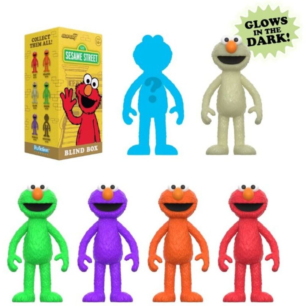 Super7 - Sesame Street - Blind Box Wv6 - Blind Box PDQ  COLLECTIBLES
